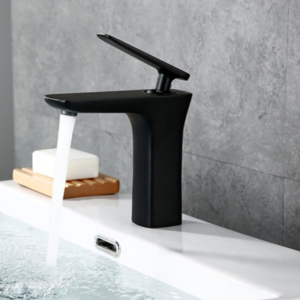 Square New Designs Bathroom Faucets Single Hole Single Handle