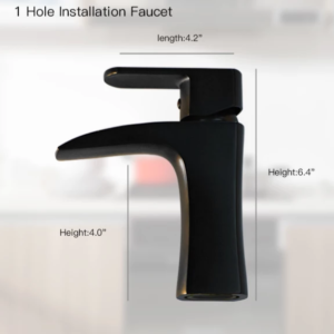 Waterfall Vanity Faucets 4 colors