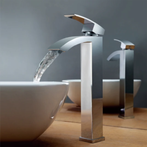 Waterfall Vessel Sink Bathroom Faucet 4 colors