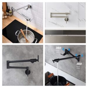 Pot Filler Foldable Wall Mounted ( 4 colors )