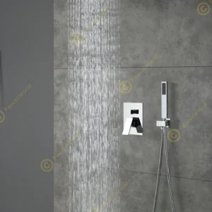 Rainfall 2 Way Shower Systems with Rough-in Valve