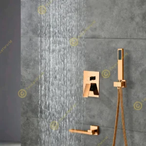 Rainfall 3 Way Shower Sets with Rough-in Valve